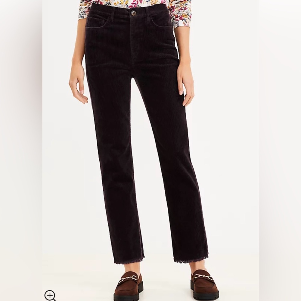Brand New Loft Straight Crop Pants (NWT)